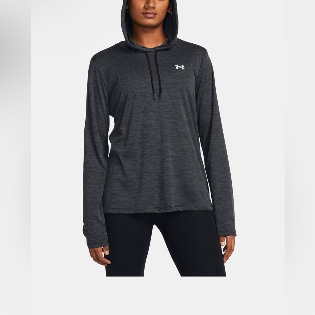 Nwt Womens Under Armour Velocity Hoodie Sz Xl Black Brand 45